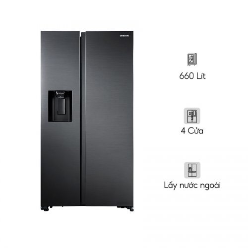 <strong>Tủ Lạnh Samsung Inverter 660 Lít Side By Side RS64R5301B4/SV</strong>