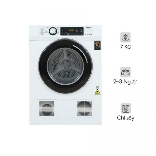 <strong>Máy Sấy Aqua 7Kg AQH-V700F.W Lồng Ngang</strong>