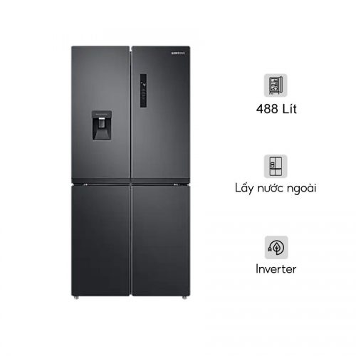 <strong>Tủ Lạnh Samsung 488 Lít Inverter RF48A4010B4/SV (4 Cánh)</strong>