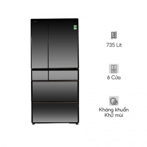 <strong>Tủ Lạnh Hitachi Inverter 735 Lít R-ZX740KV(X) (6 Cánh)</strong>