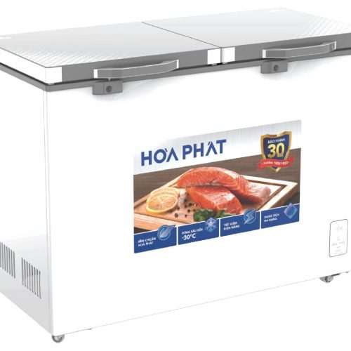 Tủ Đông Hòa Phát HPF AD6352.T – 352L – Kính Cường Lực