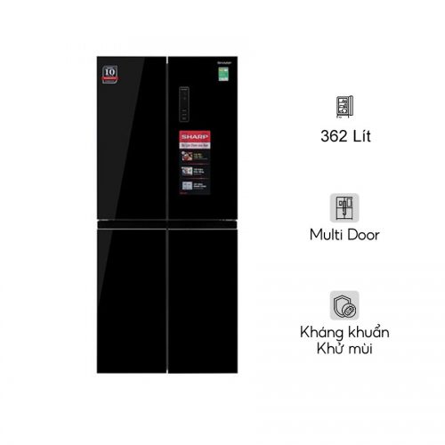<strong>Tủ Lạnh Sharp Inverter 362 Lít Multi Door SJ-FX420VG-BK</strong>