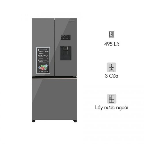 <strong>Tủ Lạnh Panasonic Inverter 495 Lít NR-CW530XMMV (3 Cánh)</strong>