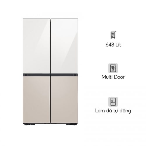 <strong>Tủ Lạnh Samsung Inverter 648 Lít Bespoke Multi Door RF59CB66F8S/SV</strong>