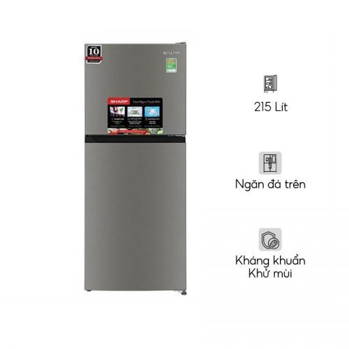<strong>Tủ Lạnh Sharp Inverter 215 Lít SJ-X215V-SL</strong>