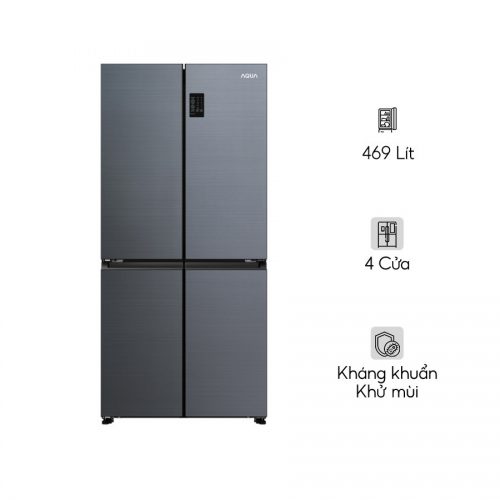 <strong>Tủ Lạnh Aqua Inverter 469 Lít Multi Door AQR-M536XA(SL)</strong>