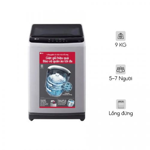 <strong>Máy giặt LG 9kg T2109NT1G Lồng đứng</strong>