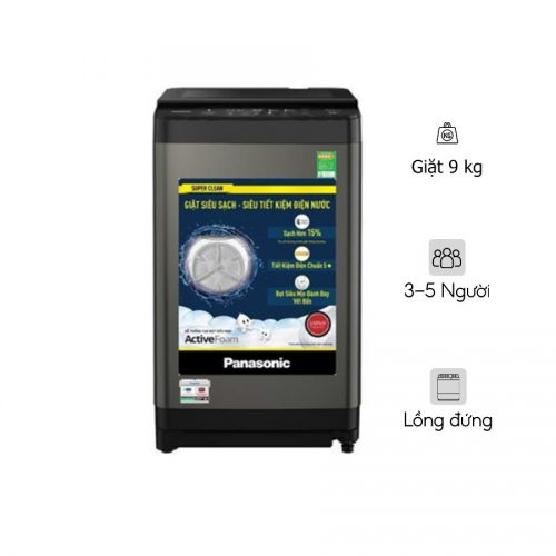 <strong>Máy giặt Panasonic 9 Kg NA-F90S10BRV Lồng đứng</strong>