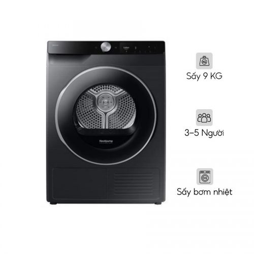 <strong>Máy sấy bơm nhiệt Samsung 9 kg DV90T6240LB/SV</strong>