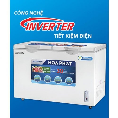 Tủ Đông Hòa Phát HPF AD8352 Inverter – 352L – Dàn Đồng