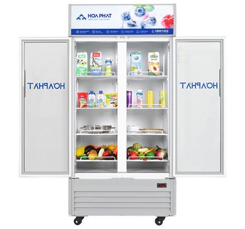 Tủ Mát Hòa Phát Inverter 723L HSR D8723 – 2 Cánh Kính