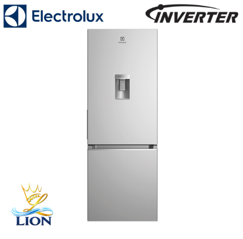 Tủ lạnh Electrolux Inverter 308L màu bạc EBB3442K-A