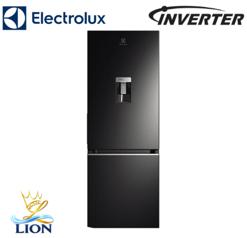 Tủ lạnh Electrolux Inverter 308L màu đen EBB3442K-H