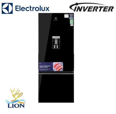 Tủ lạnh Electrolux Inverter 308L đen EBB3462K-H