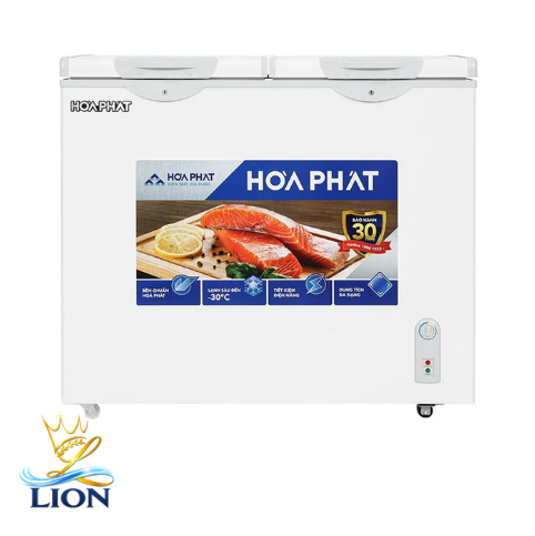 Tủ đông Hòa Phát 2 ngăn 2 cánh HPF BD6205 500L Dàn đồng.