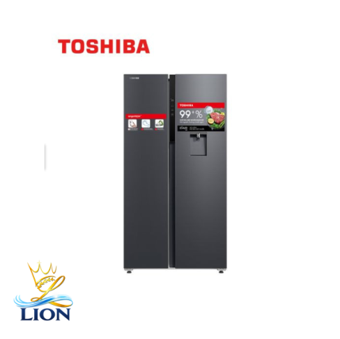 Tủ lạnh Toshiba Inverter 596 lít Side By Side GR-RS775WI-PMV(06)-MG